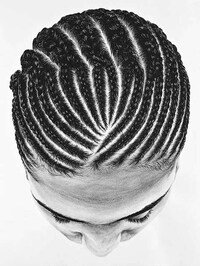 Intricate Braid Depictions Image 7