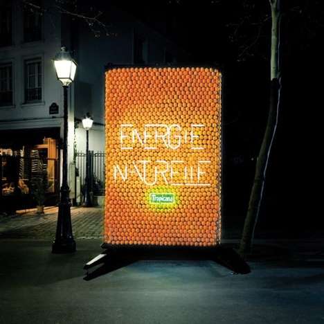 Orange-Powered Billboards