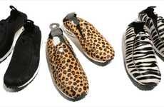 Animal-Print Athletic Shoes
