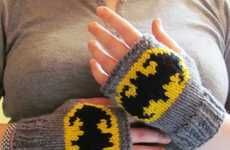 Fingerless Superhero Gloves