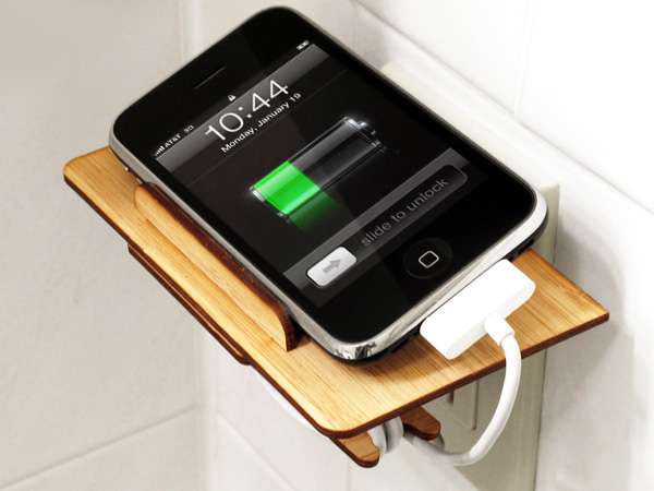 Bamboo Phone Docks