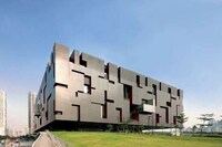 Alienesque Cube Architecture Image 2