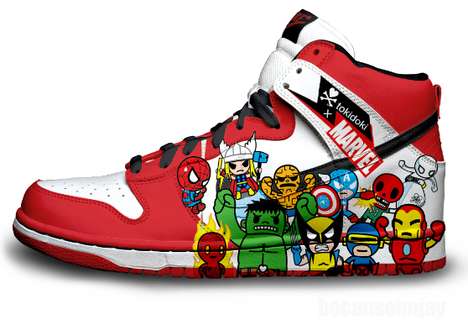 Marvelous Superhero Kicks