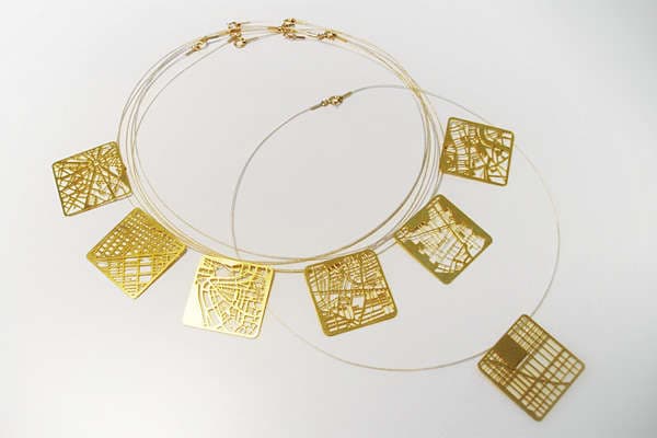 City Map Jewelry