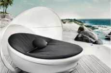 Elliptical Outdoor Loungers