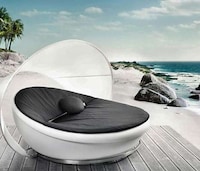 Elliptical Outdoor Loungers Image 5