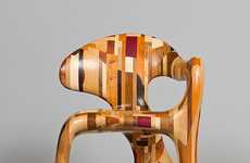Asymmetrical Patchwork Seating
