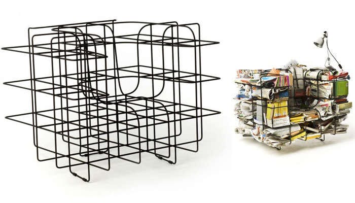 Wiry Storage Seating