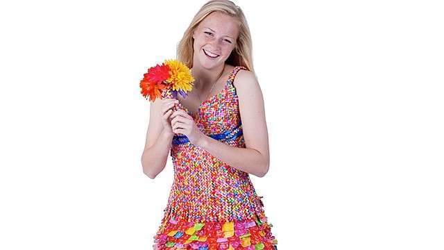 Candy Wrapper Prom Dresses