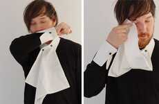 Button-On Napkin Shirt