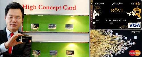 Diamond Studded Credit Cards