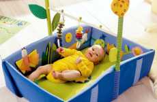 Convertable Bed/Exerciser/Play Space/Diaper Changer