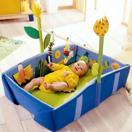 Convertable Bed/Exerciser/Play Space/Diaper Changer