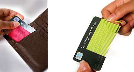 MacGyver-Like Toothpick Card