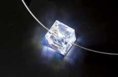 Glowing Swarovski Cube