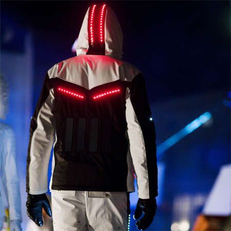 Solar Powered LED Ski Suit