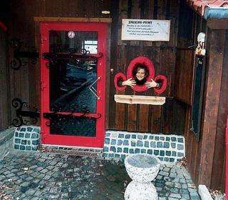 German Pub Has Smoking Holes