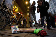 Severed Arm Holds DVD