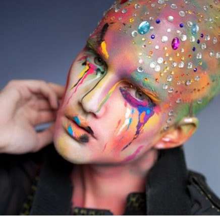 Vibrant Alien Portraits