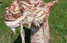 Equine Bacon Sculptures