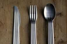 Stackable Steel Cutlery