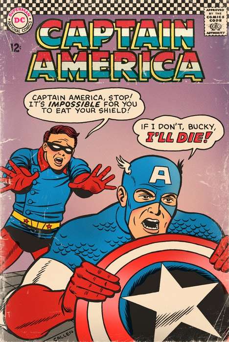 Funny Reimagined Comic Covers