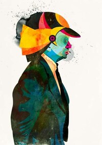 Abstract Neon Portraits Image 6