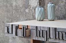 Upcycled Newsprint Decor