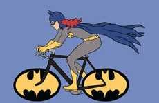 Superhero Bicycle Art