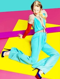Neontastic Color-Blocked Spreads Image 3