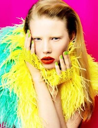 Neontastic Color-Blocked Spreads Image 6
