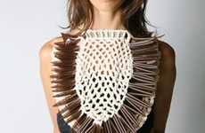 Pleated Leather Accessories