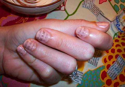 Printing Press Mani-Pedis