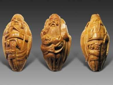 Puny Peach Pit Sculptures Image 2