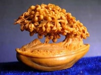 Puny Peach Pit Sculptures Image 4