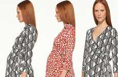 Playful Pattern Maternity Clothing