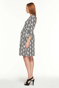 Playful Pattern Maternity Clothing Image 2
