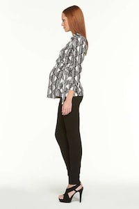 Playful Pattern Maternity Clothing Image 4