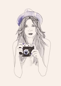 Sultry Hipster Sketches Image 2
