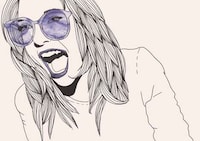 Sultry Hipster Sketches Image 3