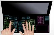 Eraseable Laptop Keyboards
