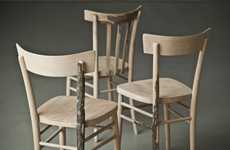 Unfinished Wood Seating