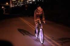 Luminous Bicycle Safety