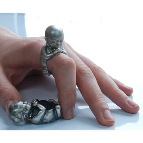 Silver Fetus Accessories