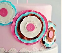 Papery Pastel Cakes