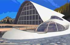 Futuristic Hybrid Boats