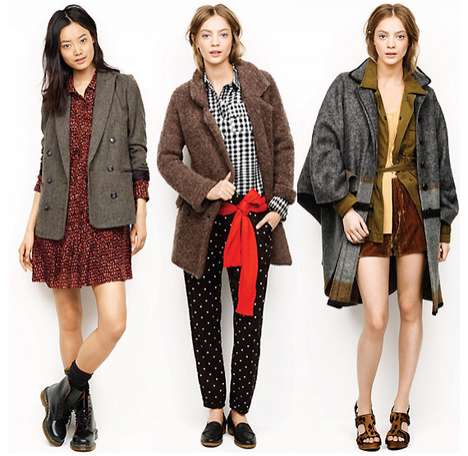 Eclectically Textured Fashion