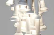 Clustered Flashlight Chandeliers