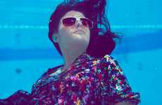 Submerged Silhouette Photoshoots