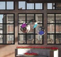 Shuttered Spherical Lamps Image 4